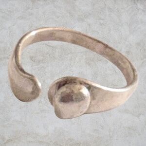 Handmade Sterling Silver Ring. One-of-a-kind. Size 7